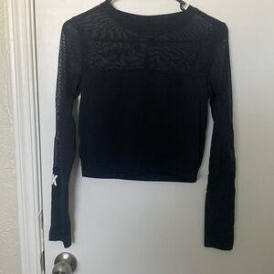 Victoria’s Secret PINK long sleeve crop shirt